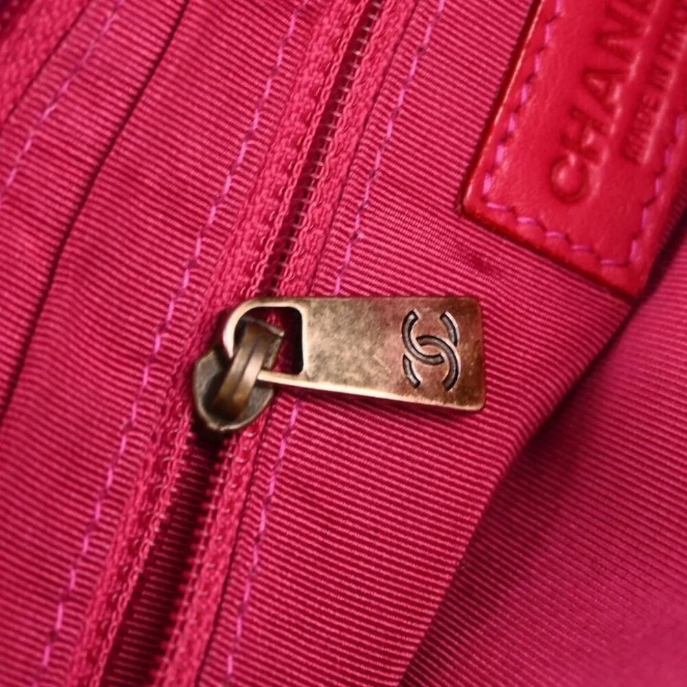 Chanel Pink Fur Chain Shoulder Bag 143554 - Picture 5 of 11